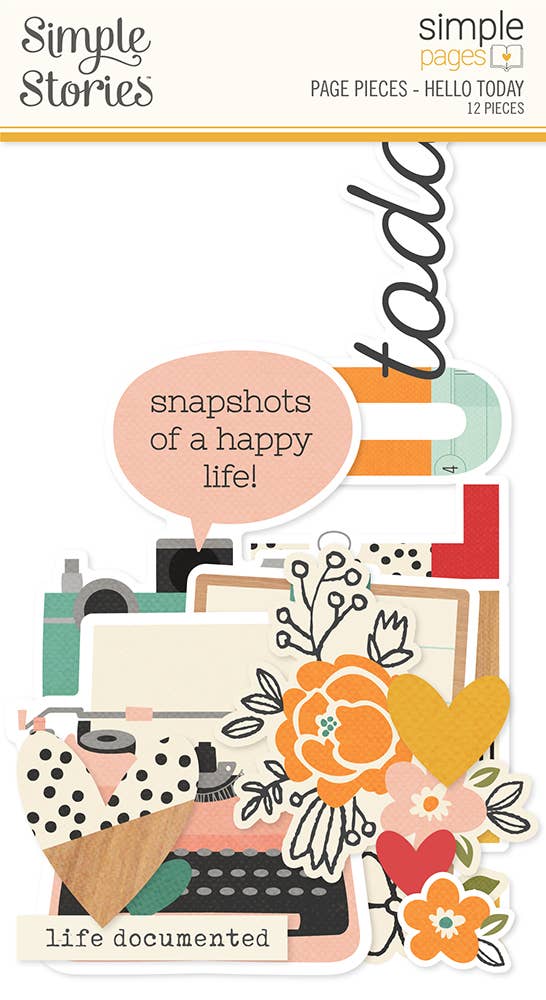 Simple Pages Page Pieces - Hello Today