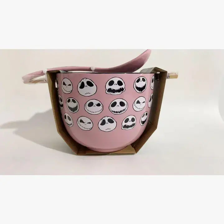 NBC Emoji Jack Heads 20oz Ceramic Ramen Bowl