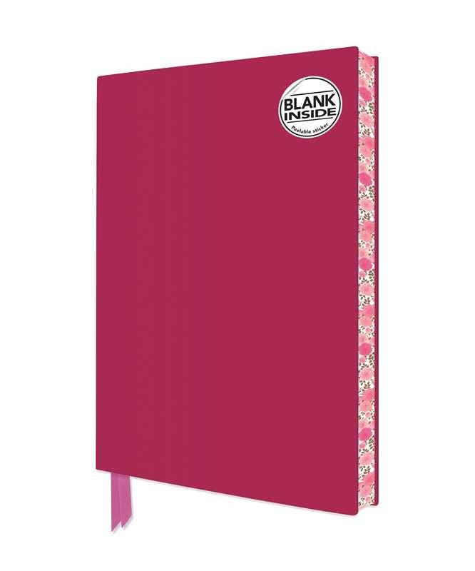 Pink Blank Artisan Notebook (Flame Tree Journals) by