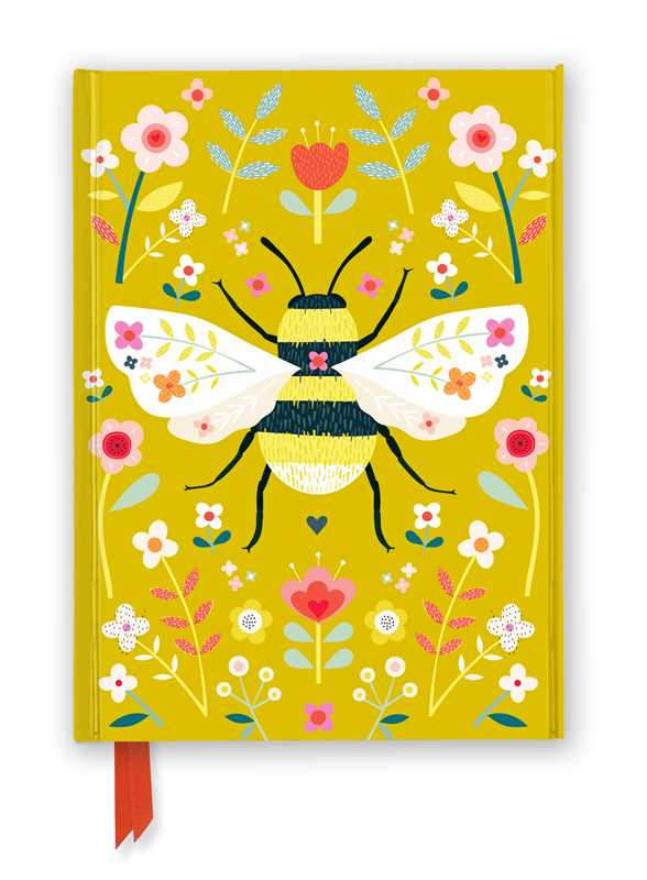 Bee Brown: Wildflower Bee (Foiled Journal) by