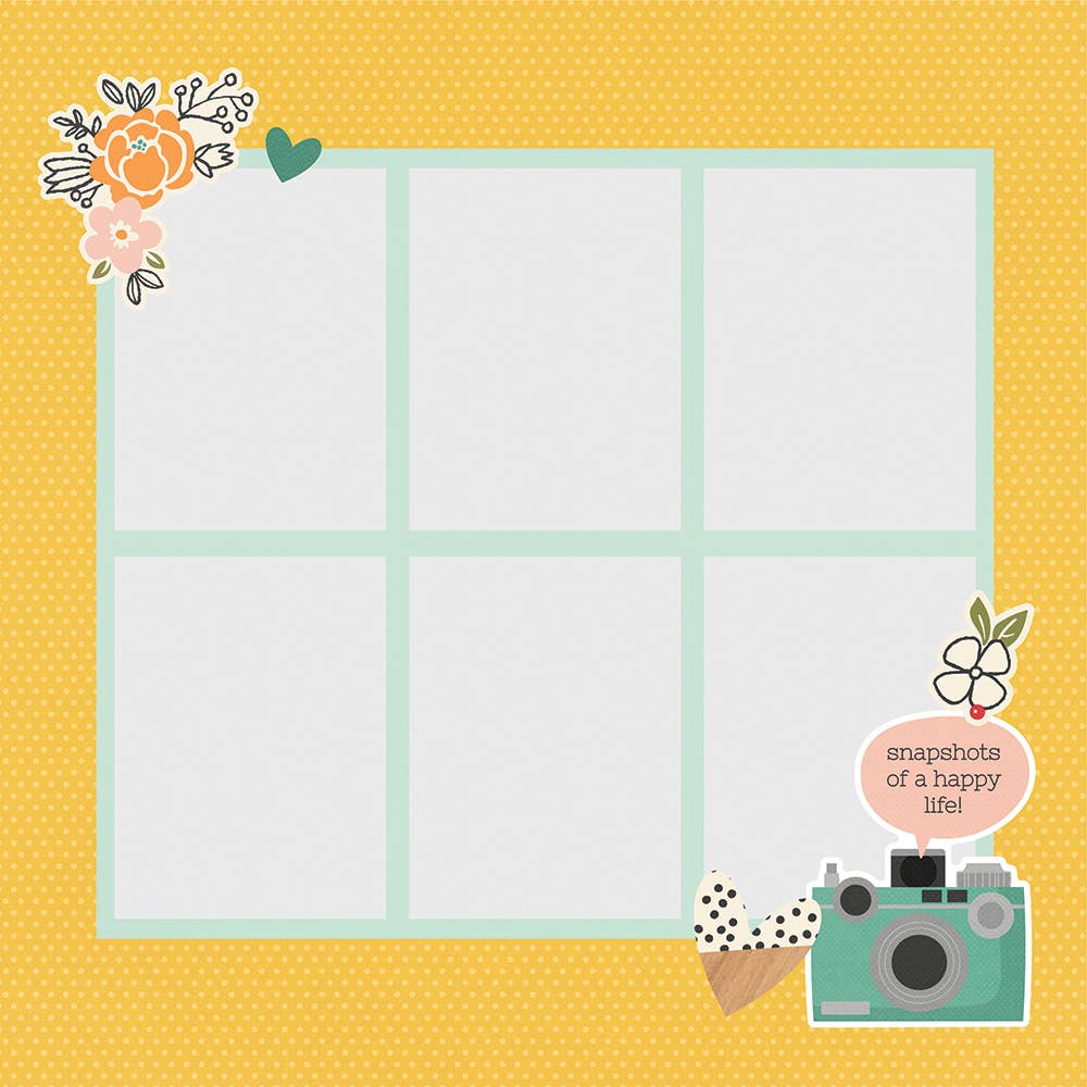 Simple Pages Page Pieces - Hello Today